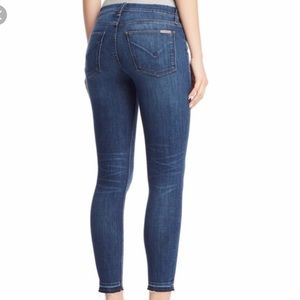 Hudson Natalie Mid Crop Skinny Jeans in Dark Wash